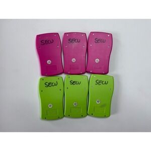 Office | Pocket Size Calculator 8digit Lcd Displayassorted Color 6 Pack ...